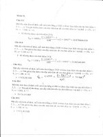 Đề thi toán tài chính