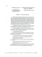 Cv số 8382 về các môn xếp loại mới của BGD