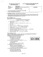 Đề thi HSG quốc gia 2009