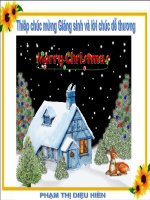 Tặng em thiệp Giáng sinh!