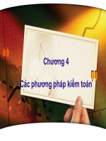 Slide các phương pháp kiểm toán