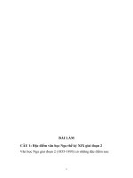 Vai trò của nhân vật Tôi trong tác phẩm Người coi trạm của Puskin