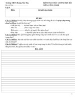 MA TRAN - DE - DAP AN KIEM TR CHAT LUONG KI I CONG NGHE 6