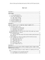 phân tích hiệu quả hoạt động kinh doanh tại nhno & ptnt huyện giá rai