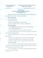 THÔNG BÁO XET TUYÊN BIÊN CHẾ