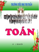 Toán phép trừ