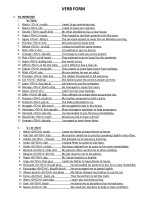 verb form 9 (ly thuyet) HAY