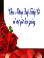 tiết 13: Làm việc có năng suất chất lượng hiệu quả