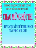 Tuyen truyen gioi thieu sách HS