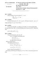 Đề thi GVG môn Toán-Bình Định 2004