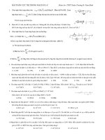 Cực trị trong mạch RLC