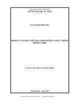 Định lý cơ bản thứ hai cho đường cong chỉnh hình PAdic