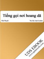 TIẾNG GỌI NƠI HOANG DÃ