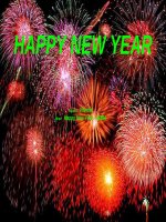 Pháo hoa tuyệt đẹp mừng năm mới