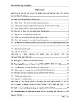 giải pháp nâng cao hiệu quả sử dụng vốn tại ngân hàng nông nghiệp và phát triển nông thôn bắc hà nội