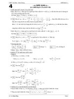 GIẢI TÍCH 11 CHƯƠNG GIỚI HẠN