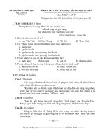 Đề kiểm tra HK I-Môn Ngữ văn 9