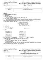 de thi hoc ki I lop 1,2,3