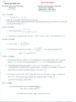 đề thi thử dh hay số 52