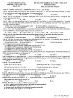 đề thi thử lần 1 chuyên Sư Phạm năm 2011 2012