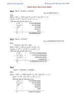 PHÉP NHÂN TRÀN MÀN HÌNH - ÔN THI TOÁN CASIO 9