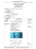 giao an let''''s learn english b1(unit1- unit6)