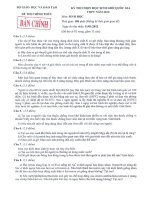 Đề HSGQG môn Sinh học năm 2012 ngày thứ nhất