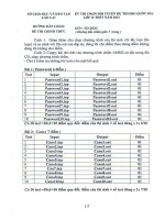 HDC chọn ĐT HDGQG môn Tin học năm 2012