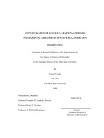 an investigation of accuracy, learning and biases in judgmental adjustments of statistical forecasts
