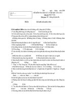 ĐỀ THI HKI NGỮ VĂN LỚP 9 NĂM HỌC 2011-2012