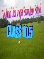 unit 8: Reading - English 10