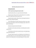 Đề tài khái niệm, phương pháp tính bảo hiểm