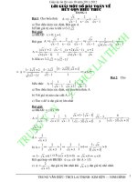 GIÁO ÁN ÔN THI VÀO 10 NĂM HỌC 2011-2012