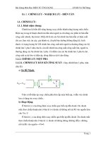 Bài giảng môn học Điện tử ứng dụng