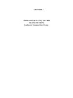 LÃNH ĐẠO VÀ QUẢN LÝ SỰ THAY ĐỔI  TRƯỜNG PHỔ THÔNG