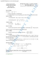 đề thi thử dh hay số 48