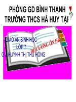 đề cương ôn HK1