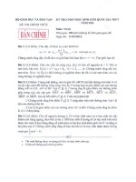 Đề HSGQG môn Toán năm 2012 ngày thứ nhất