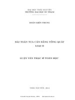 Bài toán tựa cân bằng tổng quát loại II