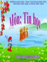 Cùng học toán với phần mềm Learning Math 5
