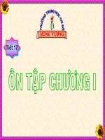 HÌNH HỌC: ÔN TẬP CHƯƠNG I