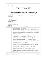 Chương III Tích phân bội
