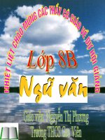 TIẾT 38: NGỮ VĂN 8 - ÔN TẬP TRUYỆN KÍ VIẸT NAM