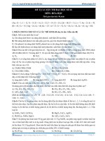 Đề thi thử ĐH hay 12