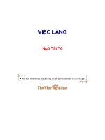 Việc làng - Ngô Tất Tố