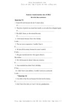 VIẾT LẠI CÂU-LỚP 10 HK2