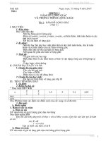 giáo án bổ túc thpt khối 11