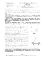 Đề và đáp án thi GVG tỉnh 12/2011