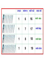 Muoi sau, muoi ba, muoi tam, muoi chin