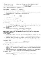 đề thi thử dh hay số 41